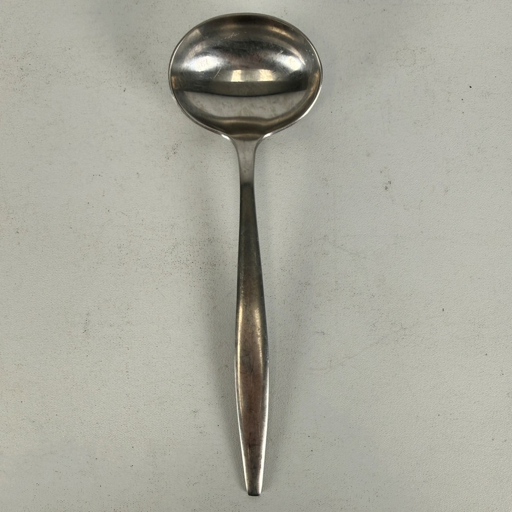 WMF Cromargan SPAIN LAUREL Gravy Sauce Ladle 7 1/4" Stainless TRIANGLE